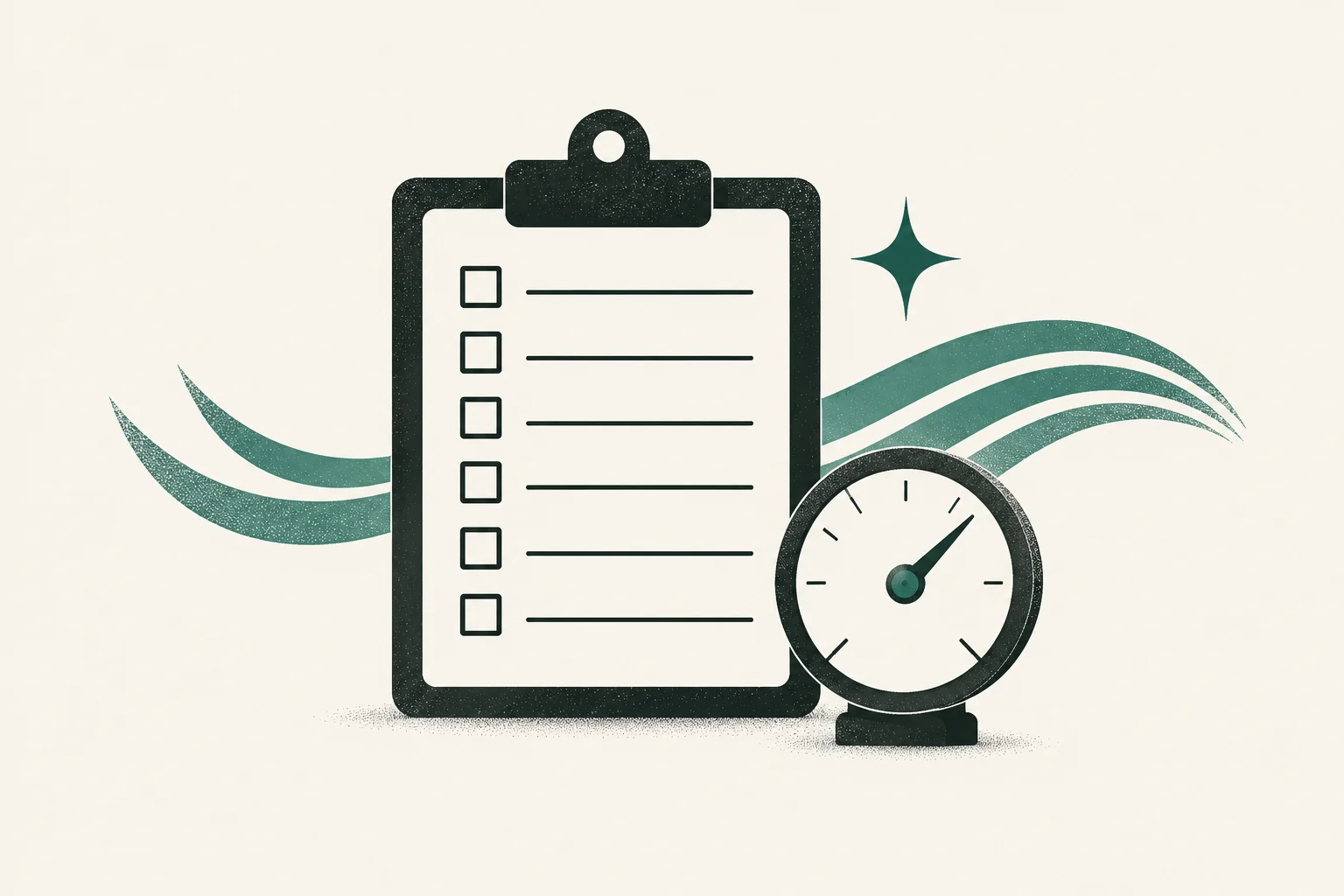 Startup measurements and checklist used to commission a heat pump